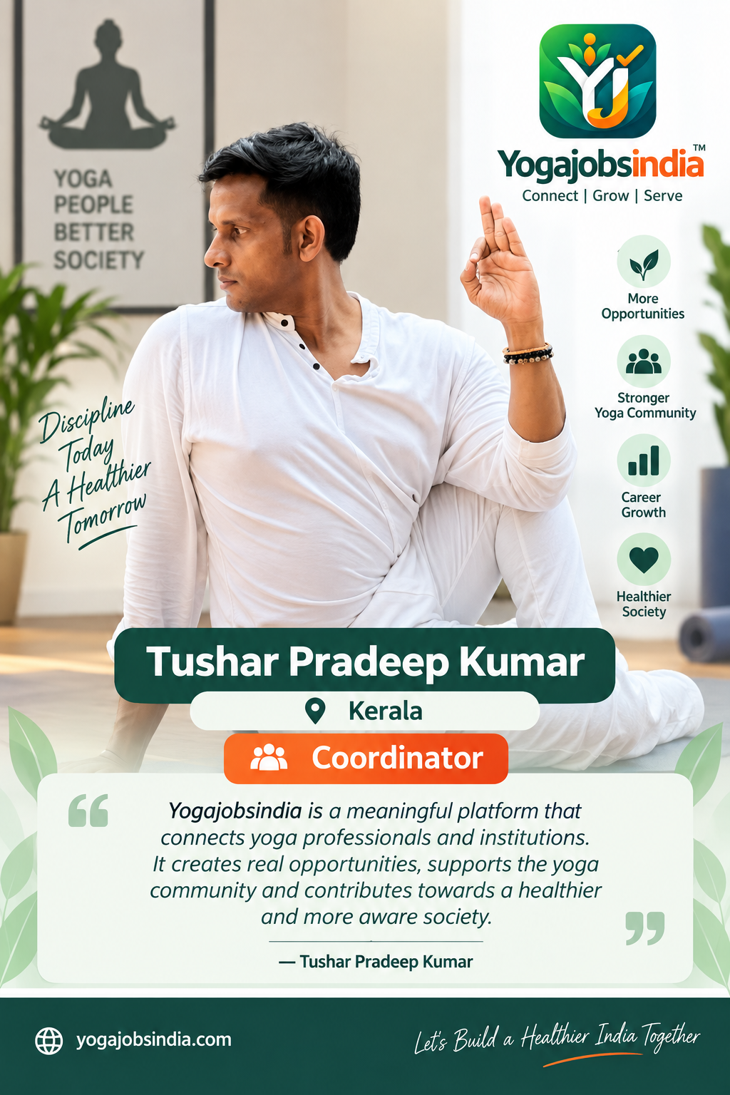 Tushar Kerala - Coordinator